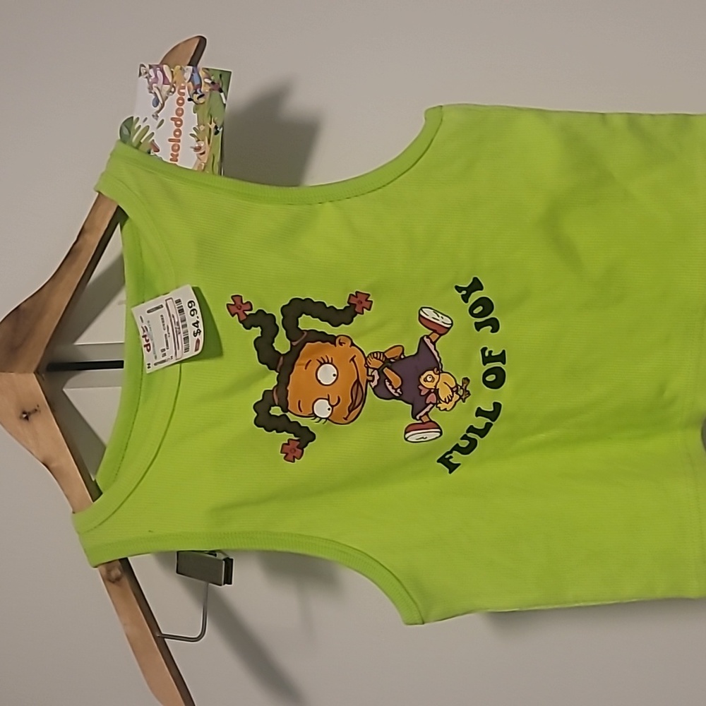 Lime yellow tank